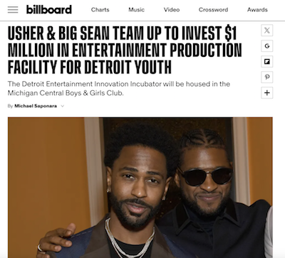 Usher’s New Look receives $500K grant for financial literacy education